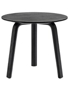 Černý dubový odkládací stolek HAY Bella 45 cm