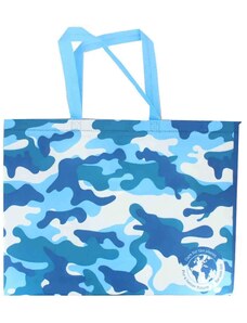 Pep & Co. Blue Camo nákupní taška