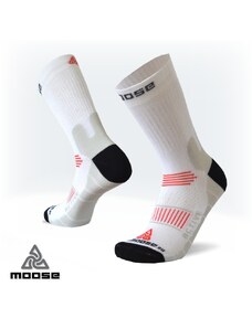 ACTIVE NEW sportovní ponožky Moose bílá XS