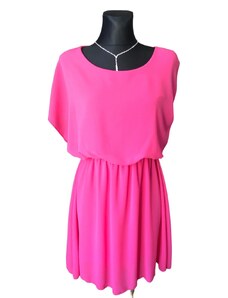 HollywoodStyle.cz krátké růžové letní šaty Tery: Růžová Polyester M-L