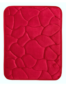 BO-MA koberce Protiskluzová koupelnová předložka 3D 0133 Red - 40x50 cm