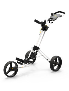 PowaKaddy vozík manuální Twinline 5 Lite Push Cart - Polar White