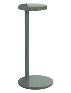 Flos 09.8302.DV Oblique, profesionální šedozelená čtecí lampička, 8W LED 4000K, 35cm