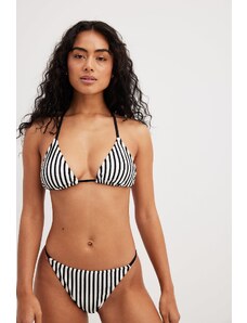 NA-KD Swimwear Striped Terry Thin Strap Bikini Panty