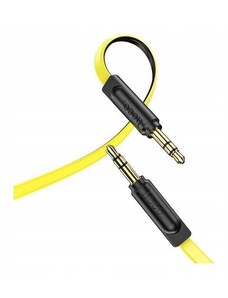 HOCO propojovací kabel 3,5mm na 3,5mm 1m Černá/Žlutá