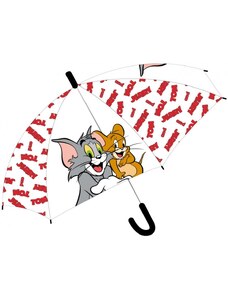 E plus M Dětský vystřelovací transparentní deštník Tom a Jerry