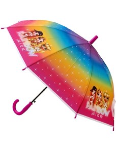 E plus M Dětský / dívčí vystřelovací deštník Rainbow High