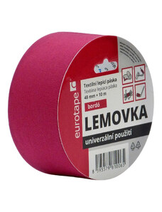 Europack Lemovka - lemovací páska na koberce - bordo - Balení: Šířka 5 cm, návin 10 metrů