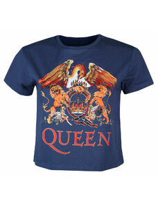 Tričko metal dámské Queen - Classic Crest - ROCK OFF - QUCT03LD