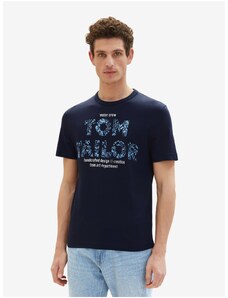 Tmavě modré pánské tričko Tom Tailor - Pánské