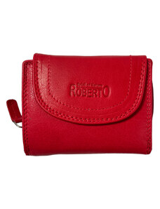 Dámská kožená peněženka Roberto červená 2499