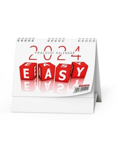 Baloušek s.r.o. Stolní kalendář Pracovní kalendář EASY 2024 BSA5-24