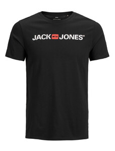 Jack and Jones Tričko Corp Slim Fit černé