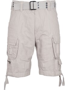 Brandit Kalhoty krátké Savage Vintage Shorts bílé oprané M