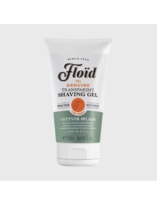 Floid Vetyver Splash Transparent Shaving Gel čirý gel na holení 150 ml