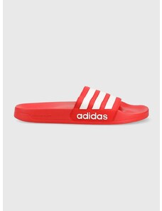 Pantofle adidas červená barva, GZ5923