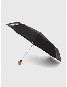 Deštník Moschino černá barva, 8061 OPENCLOSEA