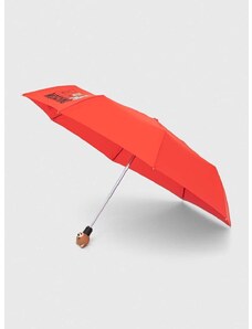 Deštník Moschino červená barva, 8061 OPENCLOSEA