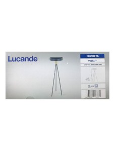 Lucande Lucande - Stojací lampa FILORETA 3xE27/60W/230V LW1491