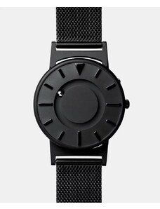Černé pánské hodinky Eone s ocelovým páskem Bradley Mesh - Black 40MM