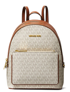 Michael Kors Adina Medium Logo Backpack Vanilla