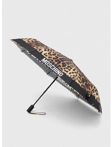 Deštník Moschino černá barva, 8980