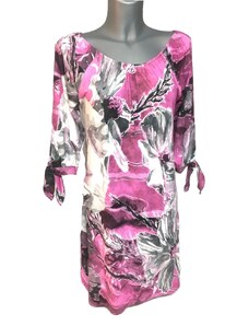Scharf Dámské letní šaty volné růžové