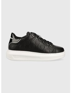 Kožené sneakers boty Karl Lagerfeld KAPRI KC černá barva, KL62523F