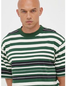Bavlněné tričko Marc O'Polo DENIM zelená barva