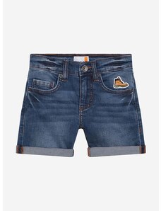 Dětské riflové kraťasy Timberland Bermuda Shorts hladké