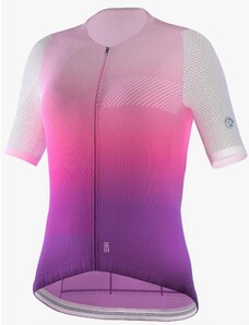 Bicycle Line - Italské cyklistické oblečení Dámský cyklistický dres růžový PORDOI S3