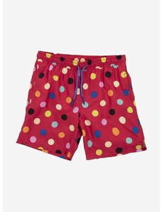Dětské kraťasy Happy Socks Big Dot červená barva, vzorované, nastavitelný pas, Szorty Happy Socks Big Dot KBDO116-3500