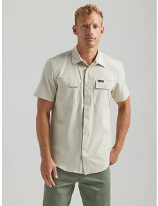 Pánská košile WRANGLER WA5UNHC16 SS FWDS SHIRT Pelican