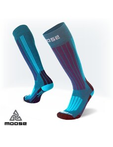 TREK LONG turistické merino podkolenky Moose