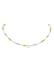 Éternelle Barevný korálkový náhrdelník Colorful Summer