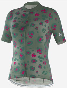 Bicycle Line - Italské cyklistické oblečení Dámský cyklistický dres zelený PANTERA