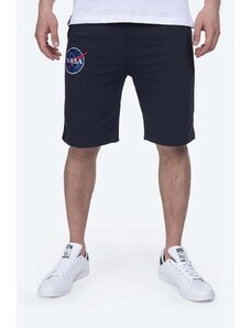 Kraťasy Alpha Industries pánské, tmavomodrá barva, 116362.07-navy