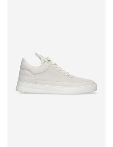 Kožené sneakers boty Filling Pieces Low Top Aten šedá barva, 10126591890