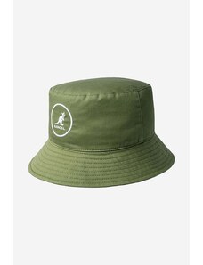 Klobouk Kangol Cotton Bucket zelená barva, bavlněný, K2117SP.OLV-OLIVE