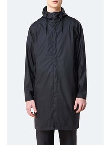 Nepromokavá bunda Rains černá barva, přechodná, 1256.BLACK-BLACK