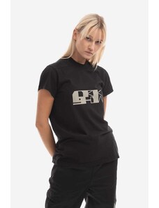 Bavlněné tričko Rick Owens černá barva, DS02B4208.RNEP4-Black