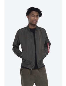 Bomber bunda Alpha Industries MA-1 TT 191103 04 zelená barva, přechodná