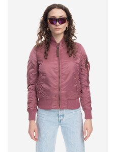 Bomber bunda Alpha Industries MA-1 VF 59 133009 60 růžová barva, přechodná