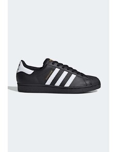 Kožené sneakers boty adidas Originals Superstar 2.0 černá barva, EG4959-black