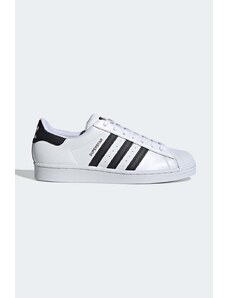 Kožené sneakers boty adidas Originals Superstar bílá barva, EG4958-white
