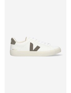 Kožené sneakers boty Veja Campo Chromefree CP052347 bílá barva