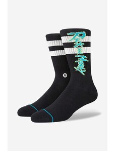 Ponožky Stance Rick and Morty černá barva, A556C22RIC-BLK