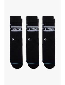 Ponožky Stance Basic 3-pack černá barva, A556D20SRO-WHT
