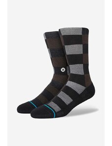 Ponožky Stance Triple Check černá barva, A555C22TRI-BLK