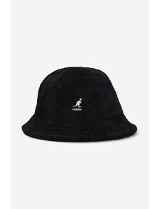 Klobouk Kangol Velour Slub Casual černá barva, K5319.BLACK-BLACK